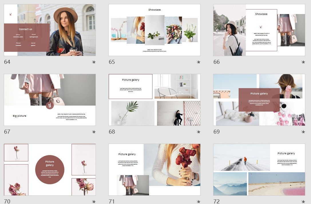 Minimal Modern Clean Business Powerpoint Template | Simple Company ...