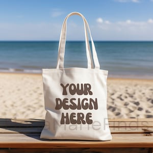 Tote Bag Mockups Bundle, Cotton Canvas Tote Bag Mockups Natural Shopping Bag Mockups Shopping POD Téléchargement numérique Jpg Canva Mockup