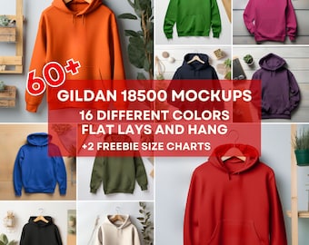 60+ Gildan 18500 Hoodie Mockup, Hanging Gildan Hoodie Mockup, Hoodie Unisex Flat Lay Adult Boho Styled Oversized Sweater POD Mock JPG