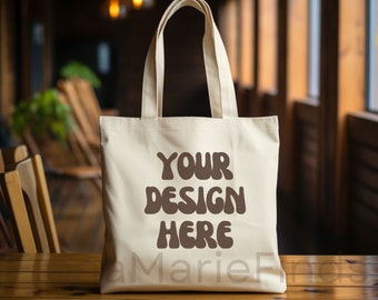 Paket med tygkassar, mockups av tygkassar i bomullscanvas, mockups av naturliga shoppingkassar, digital nedladdning av shopping-POD, jpg-canva-mockup