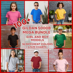 Gildan 5000B Mockup Bundle