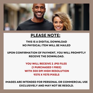 Black Couple Model Black Sweatshirt Mockup