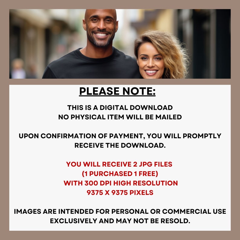Black Couple Model Black Sweatshirt Mockup
