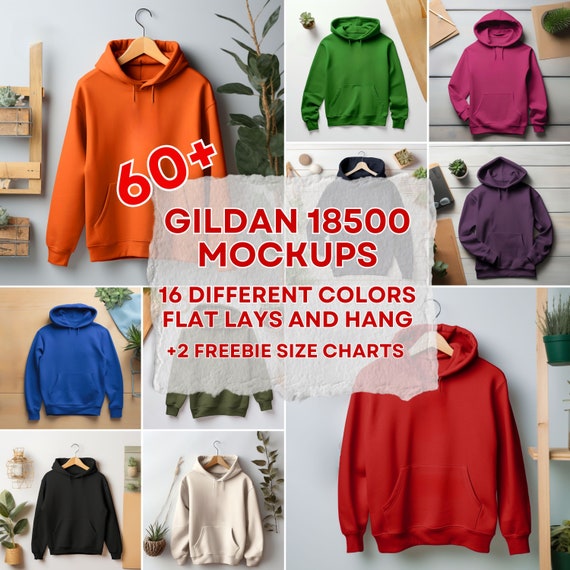 60+ Gildan 18500 Hoodie Mockup, Hanging Gildan Hoodie Mockup, Hoodie Unisex Flat Lay Adult Boho Styled Oversized Sweater POD Mock JPG
