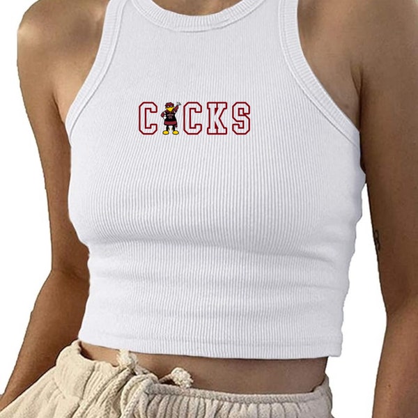 UofSC Cocky Cropped Tank