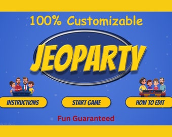 Jeoparty Powerpoint-spel || Gevaarspel || Familiespellen voor zoom || Zoomspellen || Spellen voor volwassenen en kinderen || Virtuele spelletjesavond