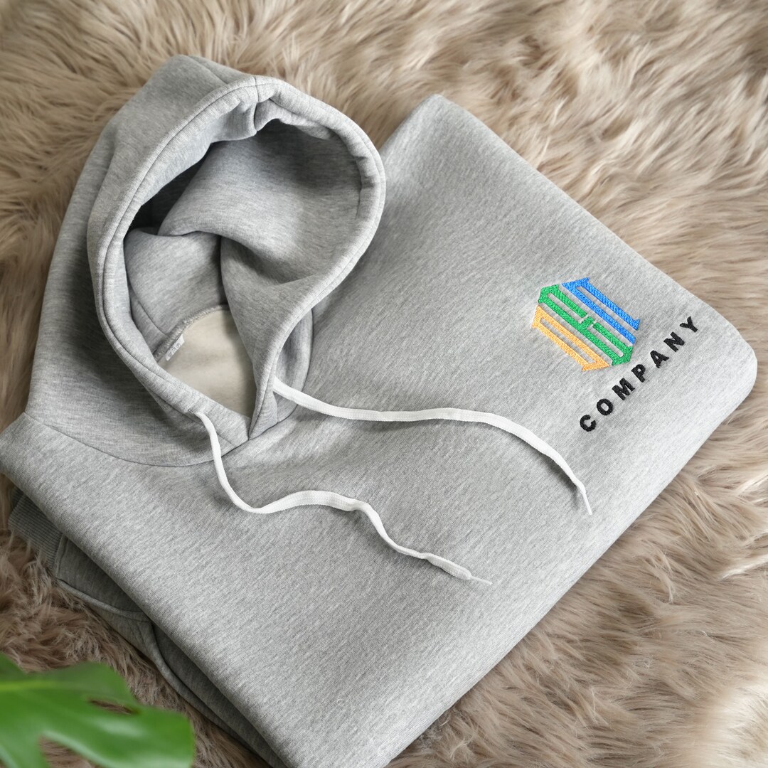Embroidered logo cropped sweatshirt