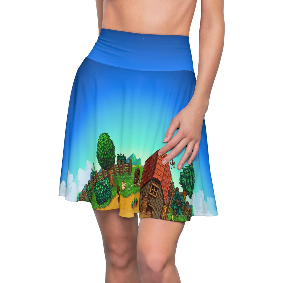 Stardew Valley Women's Skater Skirt Etsy