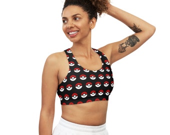 Poke ball Seamless Sports Bra