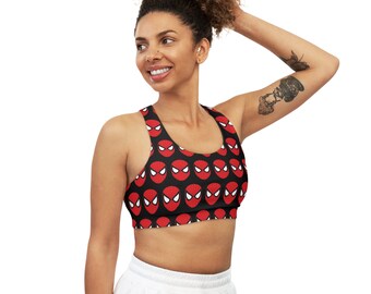 Spiderman Seamless Sports Bra