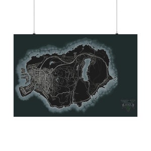 GTA V and Ghost Recons Wildlands Map