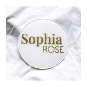 Baby Name Sign | Acrylic Birth Announcement Sign | Newborn Birth Stats | Baby Shower Gift | Newborn Photo Prop | Hospital Name Sign