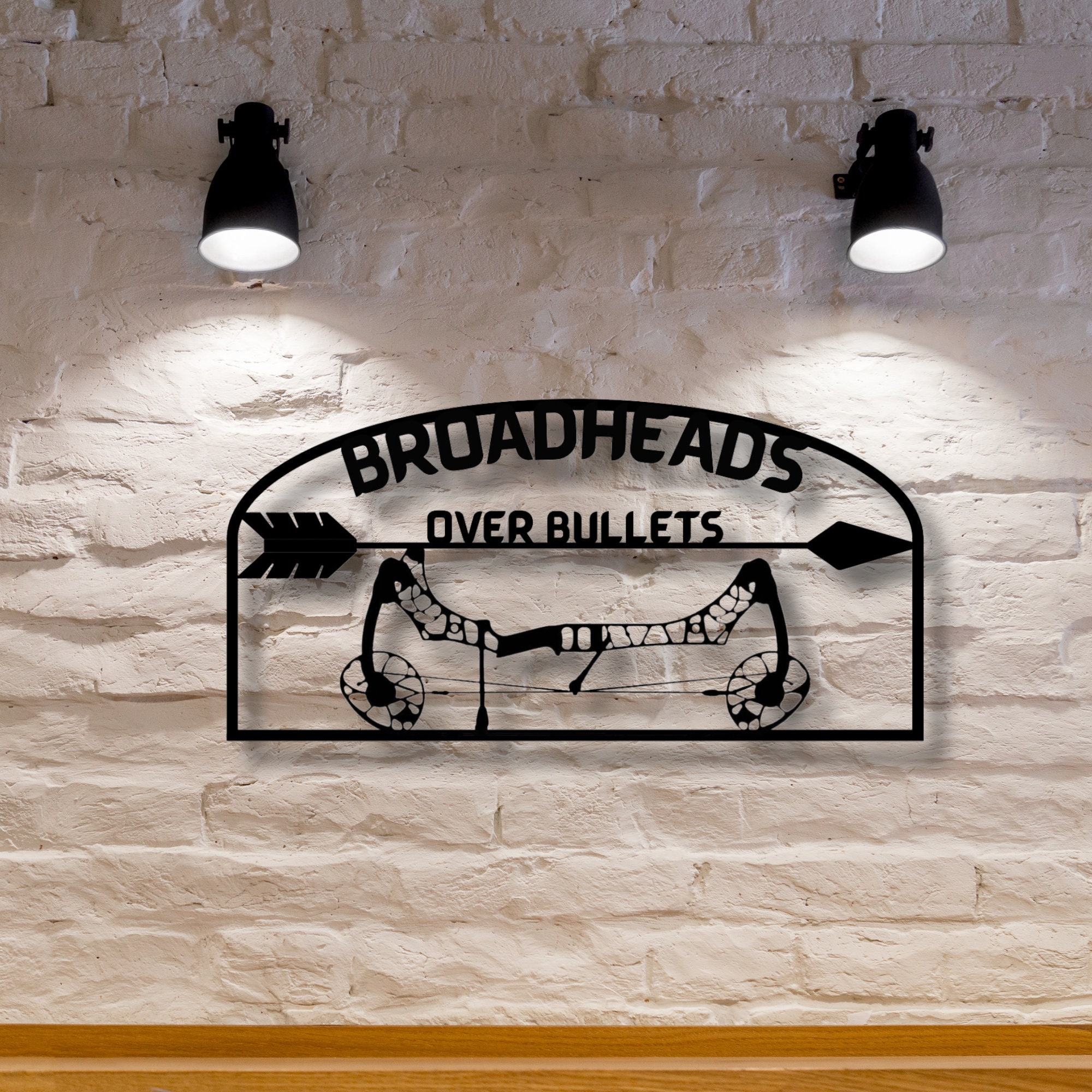 最も優遇 Over Broadheads Bullets Metal Personalized Sign, Metal ウェア