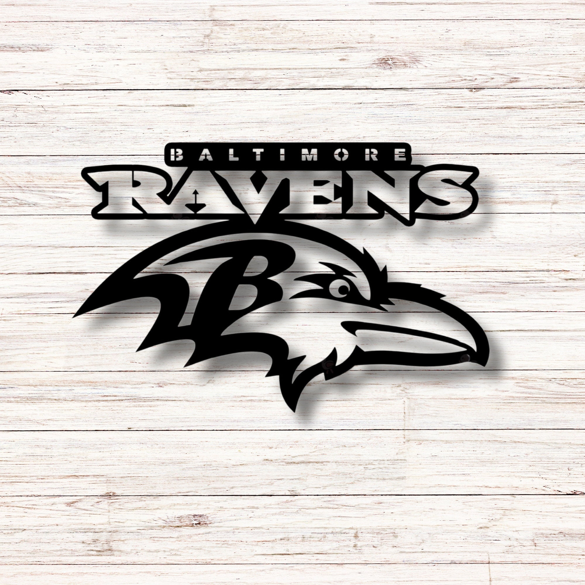 Ravens Football Sign, Baltimore Ravens Sign, Ravens Wall Art, Ravens