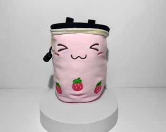 Strawberry Boba Chalk Bag