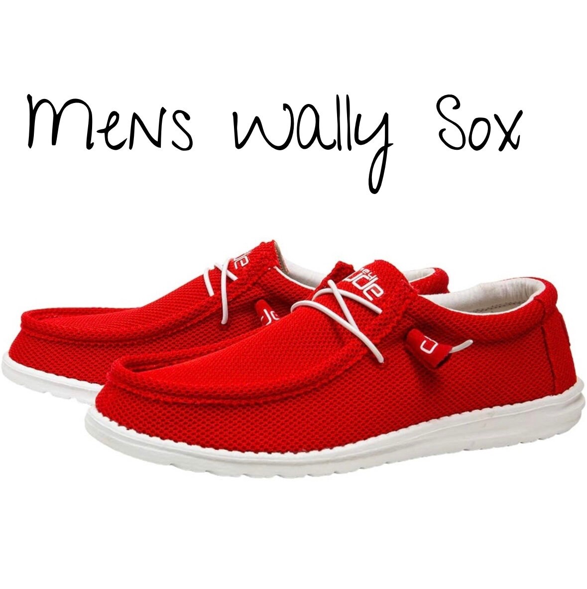 hey dude shoes women red