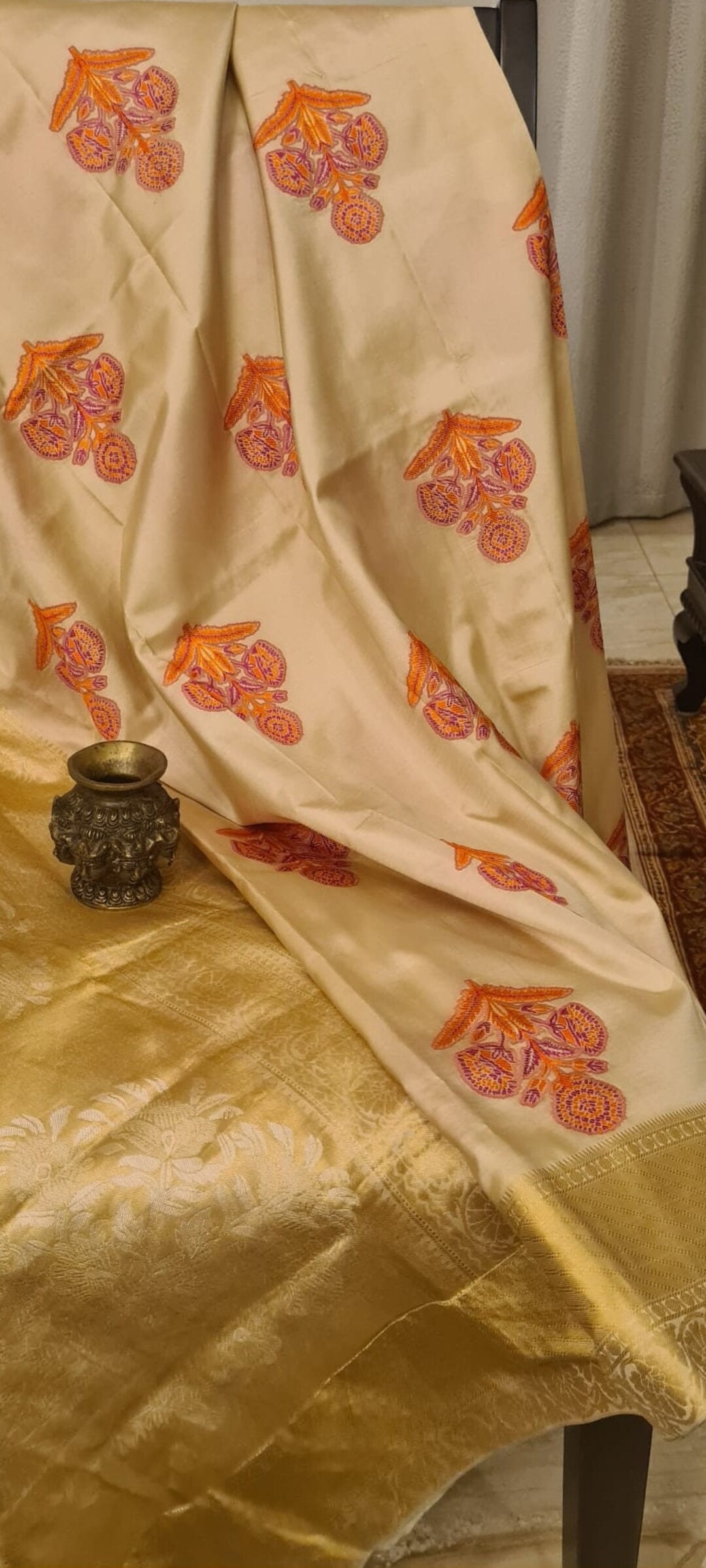 Traditional Charm Meets Elegance in This Banarasi Silk Saree