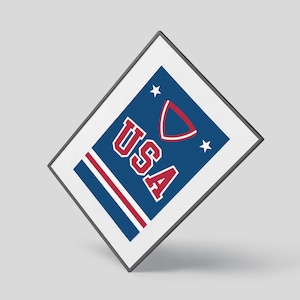 Miracle Men Hockey Print | 1980 USA Ice Hockey Team Art | Sports Wall Decor | Hockey Poster