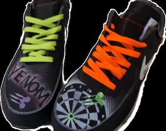 Air Max 90s personalizado Tallas del Reino Unido 8,9,10 para adultos, entrega al día siguiente, todos los diseños que se muestran en la imagen están disponibles. Indique el tamaño y el diseño al finalizar la compra.