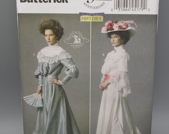 Butterick B5970 ~ Making History Misses&#39; Top, Skirt and Belt Sewing Pattern ~ Size F5 (16-18-20-22-24)