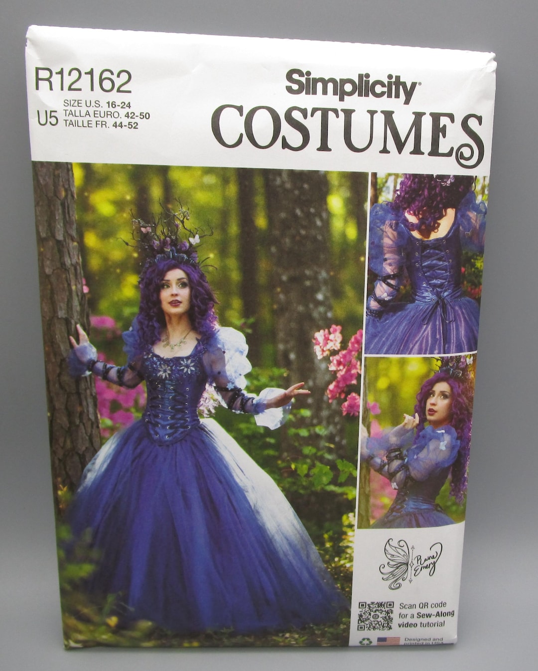 Simplicity Raine Emery Schnittmuster Damenkostüm - Gr. 34-42 Mit Korsett Und Rock