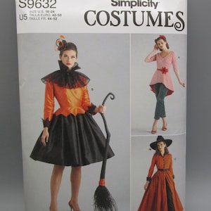 Simplicity ~ Misses' Theresa LaQuey Vintage Inspired Costume Sewing Pattern S9632 ~ Sizes 16-24