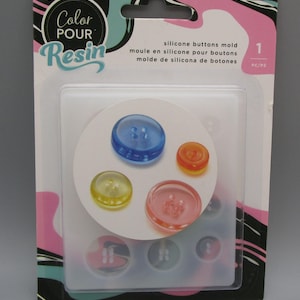 American Crafts Silicone Button Mold ~ Make Your Own Buttons!