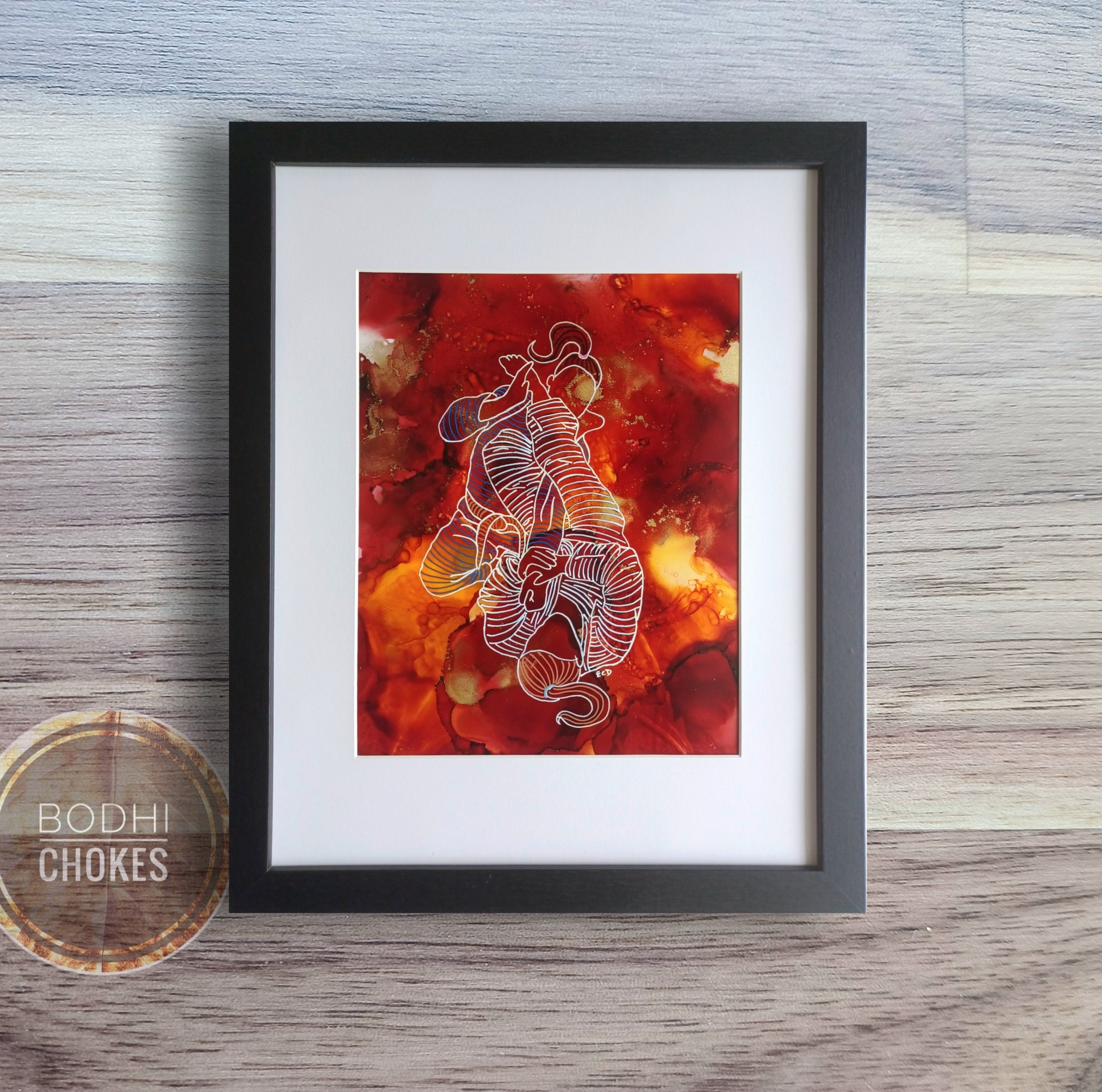 Red Girls Armbar Submission Jiu Jitsu Art, Bjj Artwork, Dojo Art, Mma ...