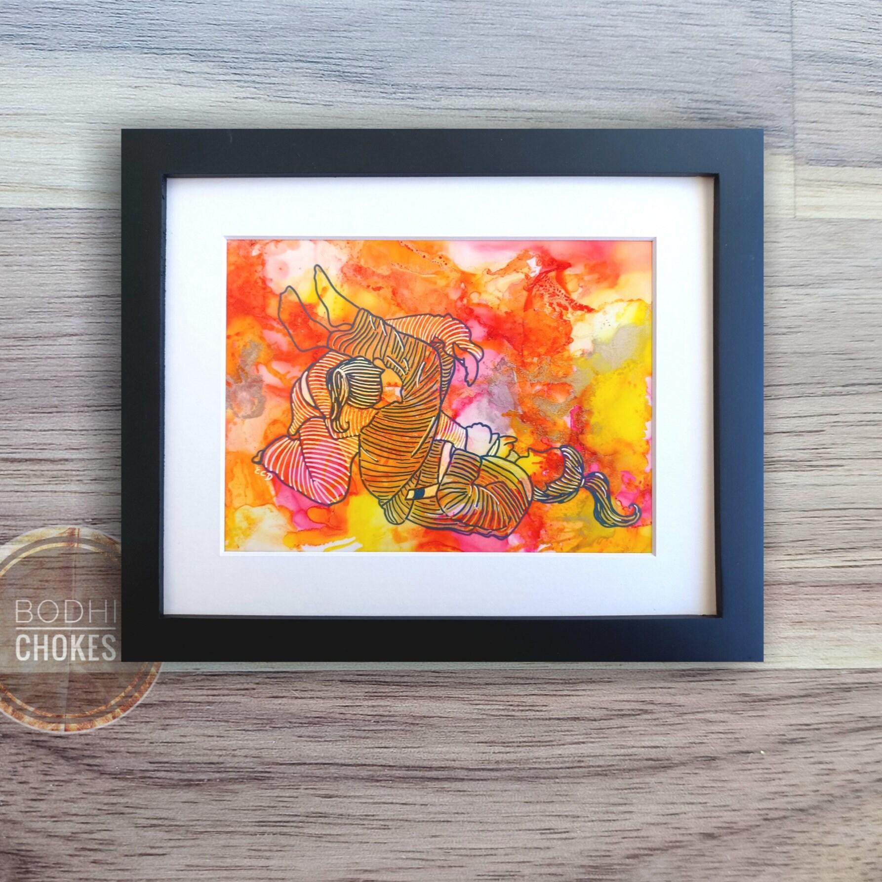 アート用品 jitsu / Acrylic on canvas frameアート