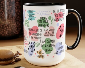 Self Love Mug, Self love art, Self love club, Motivational Mug, Inspirational Mug, Affirmations Mug, Self Care Gift, Gift for Friend