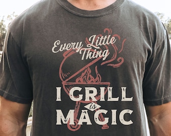Comfort Colors Grilling T Shirt, Grill Master Tee, Carnivore Tshirt, Dad Grilling Gifts for Men, Fathers Day Gifts from Kids, BBQ Tshirt