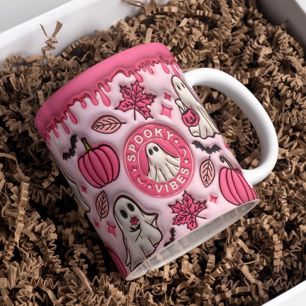 Pink Spooky Vibes Mug