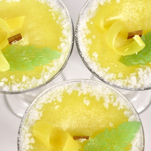 Lemon Drop Martini Candle