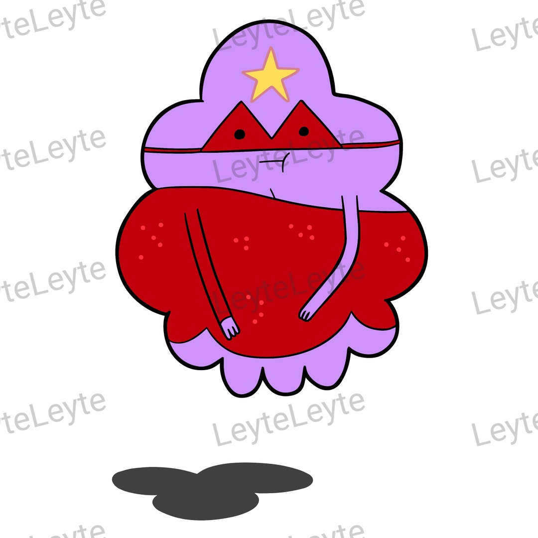 Lumpy Space Princess Red Dress HD PNG SVG - Etsy