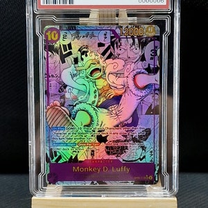 One piece card grading character manga art proxy gem mint 10 luffy zoro shanks sabo sogeking law kid ace rayleigh boa hancock
