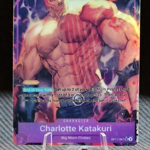 One Piece Proxy Card Holo – Charlotte Katakuri OP11-067 Charakter