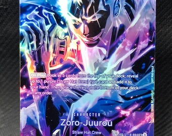 One Piece Proxy Card Holo - Zorojuro ST18-004 Special Art OP12 - Etsy