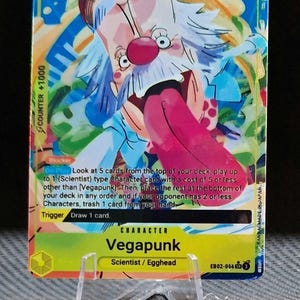 One Piece Proxy Card Holo – Vegapunk EB02-056 Charakter