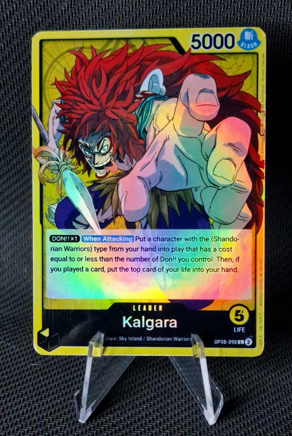 One Piece Proxy Card Holo - Kalgara Leader OP08-098 Classic & Alt