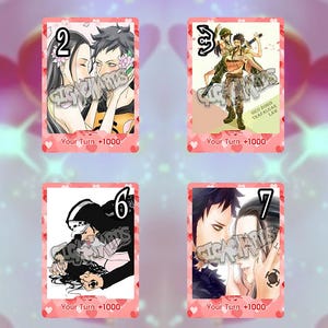 Benutzerdefinierte One Piece TCG-Karten, nicht!! Valentinstag Schiffspaar Ruffy Boa Hancock Sanji Pudding Zoro Hiyori Law Robin Nami 2025 Sonderkarte