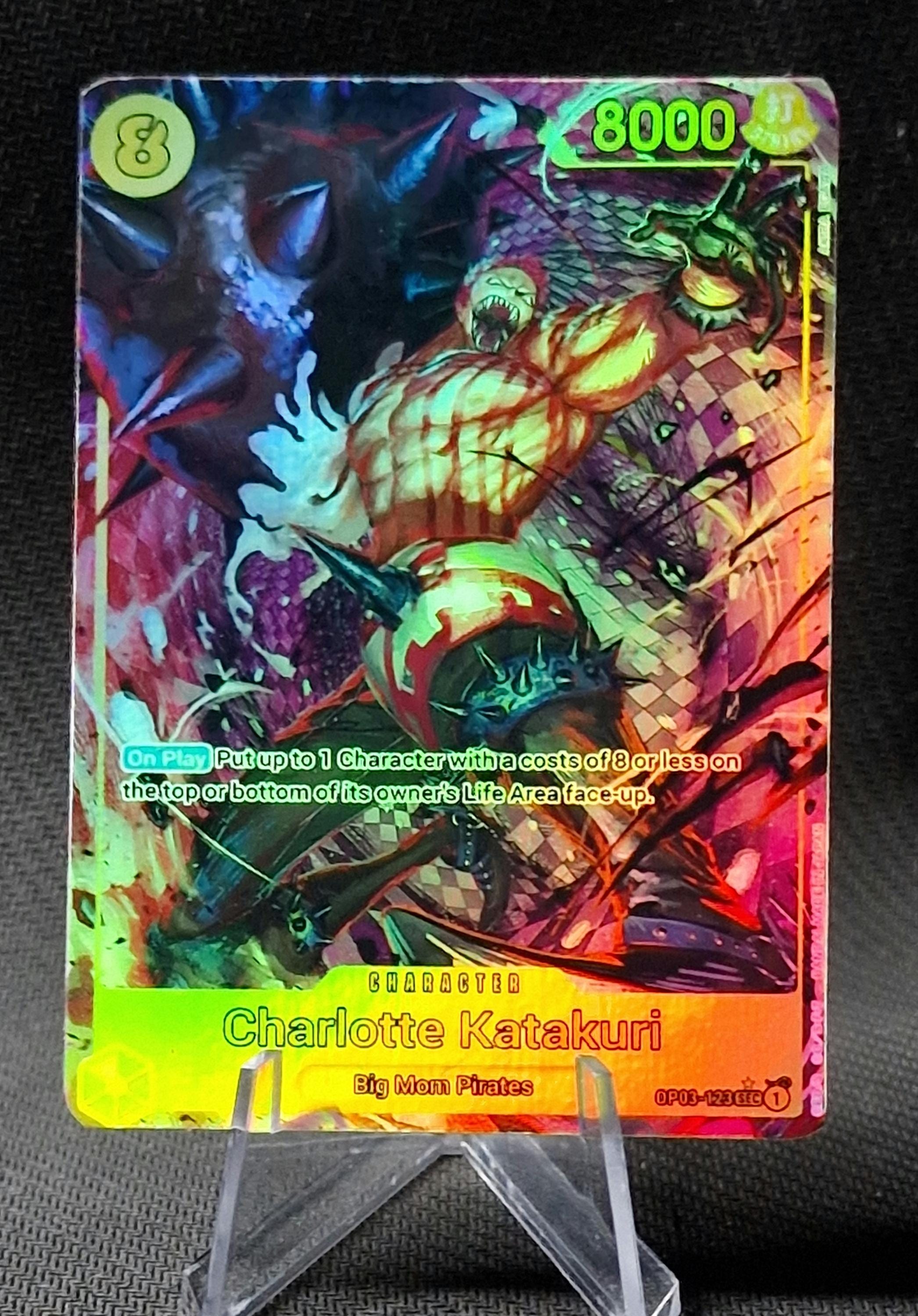 One Piece Proxy Card Holo - Izou Brannew Charlotte Smoothie
