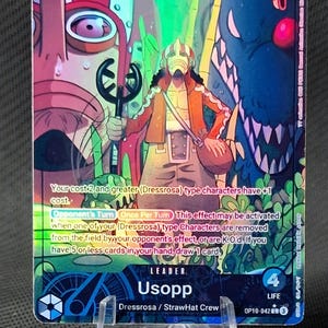 One Piece Proxy-Karte Holo - Usopp Leader OP10-042 Alt Art