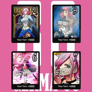 One Piece DON!! - Individuelle Karte - Handgemacht - Reiju Vinsmoke Set