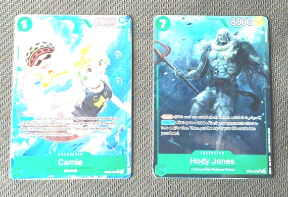 One Piece Proxy Card Holo - Camie Hody Jones - OP06 Character
