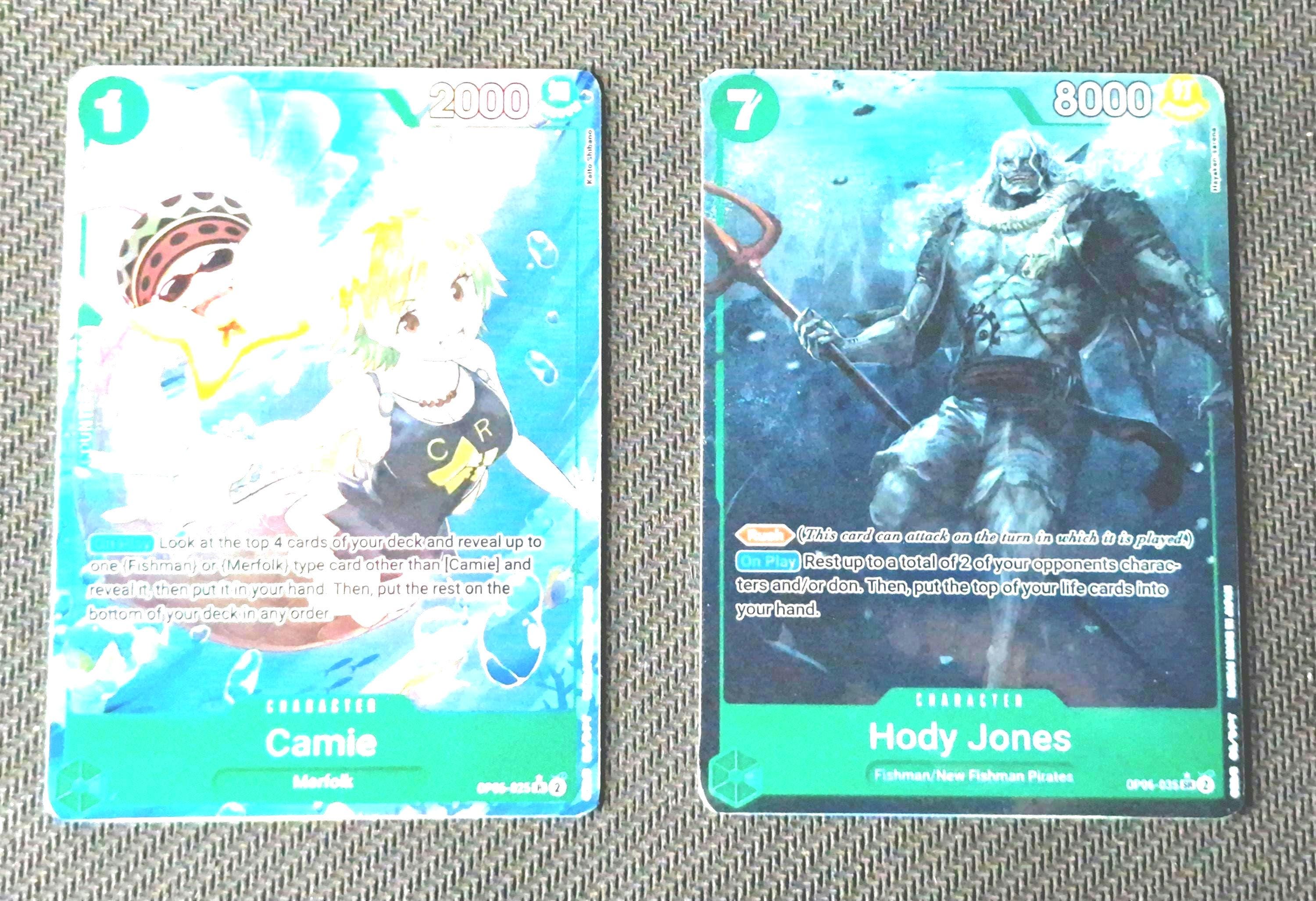 One Piece Proxy Card Holo - Camie Hody Jones - OP06 Character