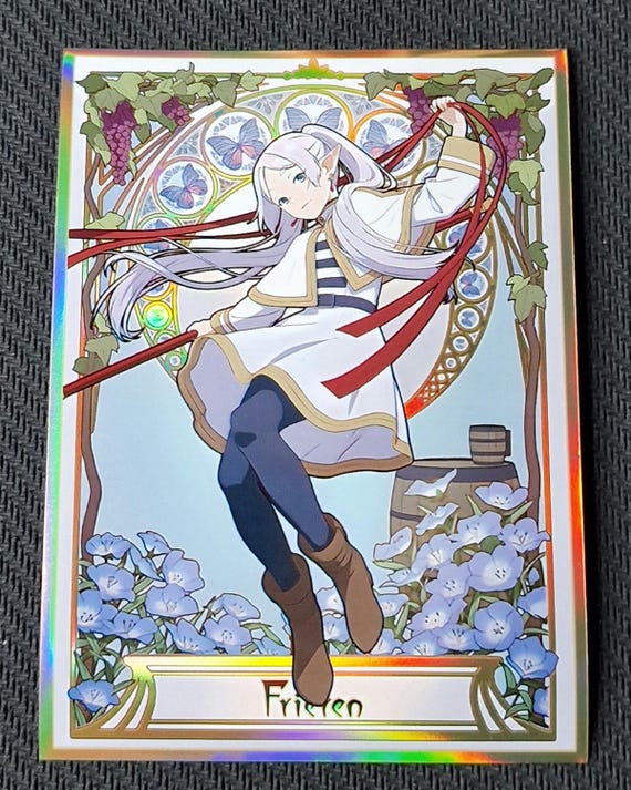 One Piece Pokemon Yugioh MTG Holographic Sleeves Frieren Frieren: Beyond Journey's End 10x Sleeves - Etsy Israel One Piece Pokemon Yugioh MTG Holographic Sleeves Frieren Frieren: Beyond Journey's End 10x Sleeves - Etsy Israel