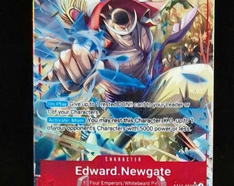 LAST ORIGIN CS ペロ PRカード promo card One Piece Proxy Card Holo - Edward Newgate ST15-002 Character PRB
