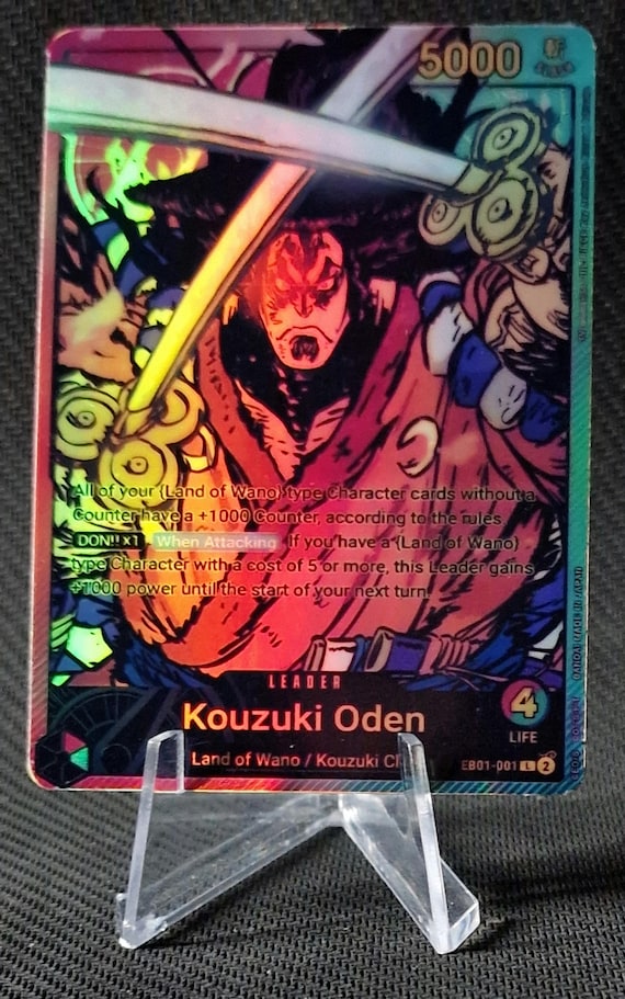 kozuki oden one piece card game ONE PIECE CARD GAME OP01-031 L Parallel – JumpIchiban main image 1