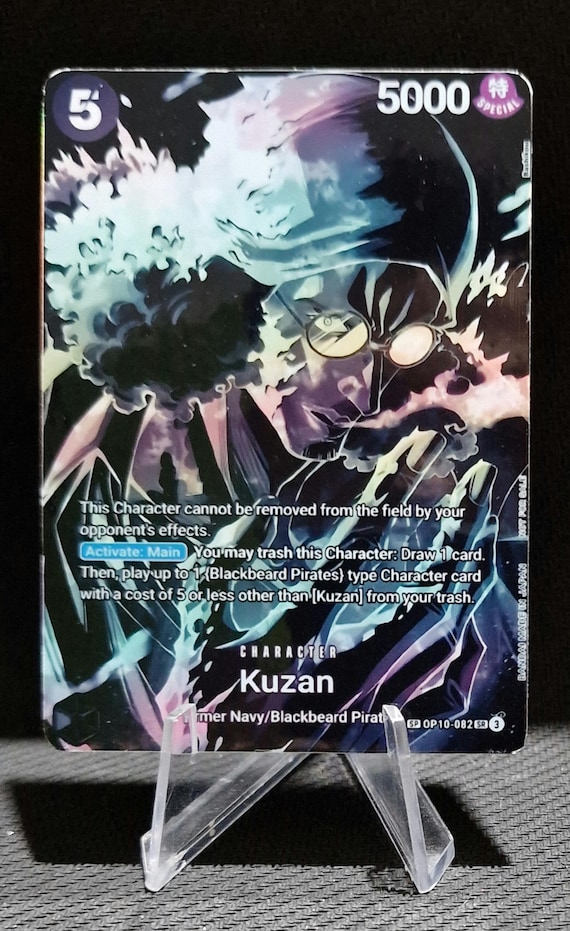 One Piece Proxy Card Holo - Kuzan OP10-082 Special Art OP12 - Etsy