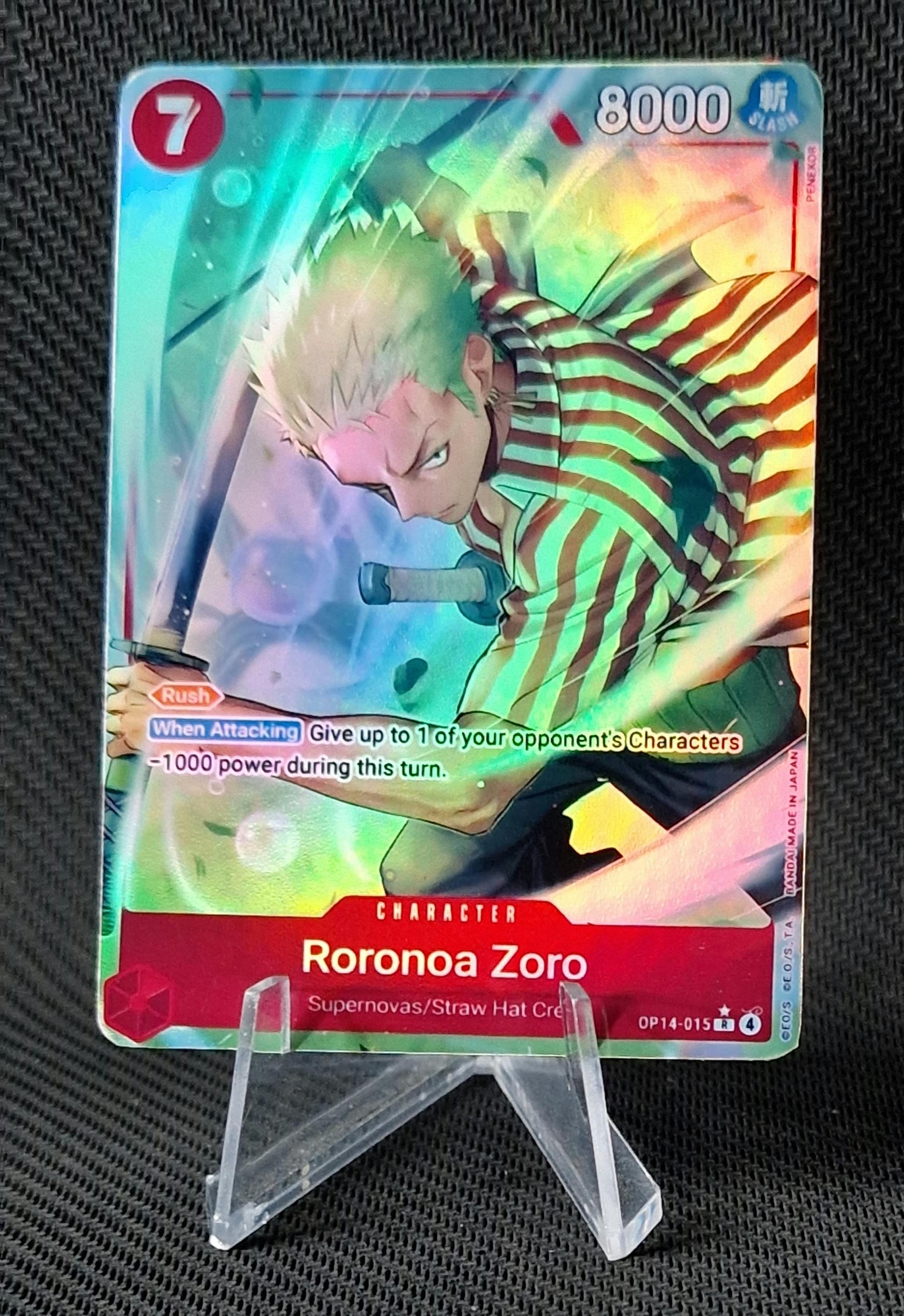 One Piece Proxy Card Holo - Trafalgar Law Monkey.d.luffy Roronoa
